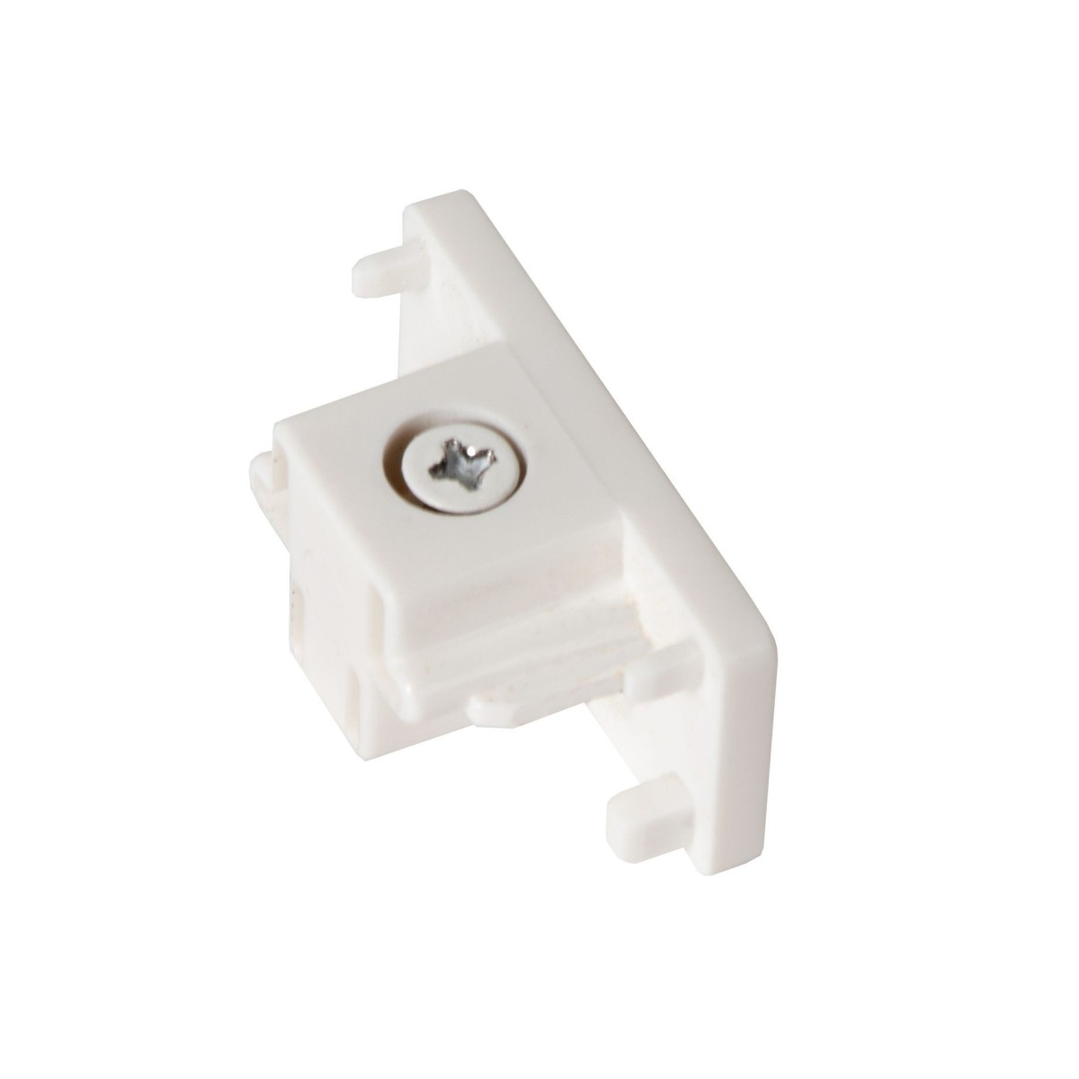 Lucide 09950/10/31 Zaślepka TRACK - 1-obwodowy system oświetlenia szynowego - zestaw 2 szt. - biały (przedłużenie)