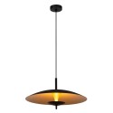 Lucide 30461/09/30 VULCAN - Lampa wisząca - 47 cm - Ściemniacz LED - 1x9W 3000K - Czarny