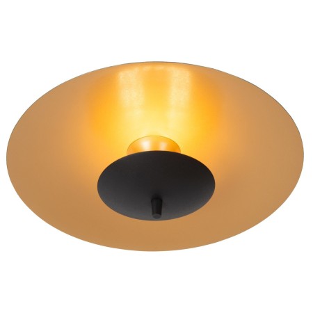 Lucide 30161/09/30 VULCAN - Lampa sufitowa wpuszczana - 35 cm - Ściemniacz LED - 1x9W 3000K - Czarny