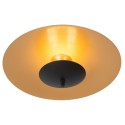 Lucide 30161/09/30 VULCAN - Lampa sufitowa wpuszczana - 35 cm - Ściemniacz LED - 1x9W 3000K - Czarny