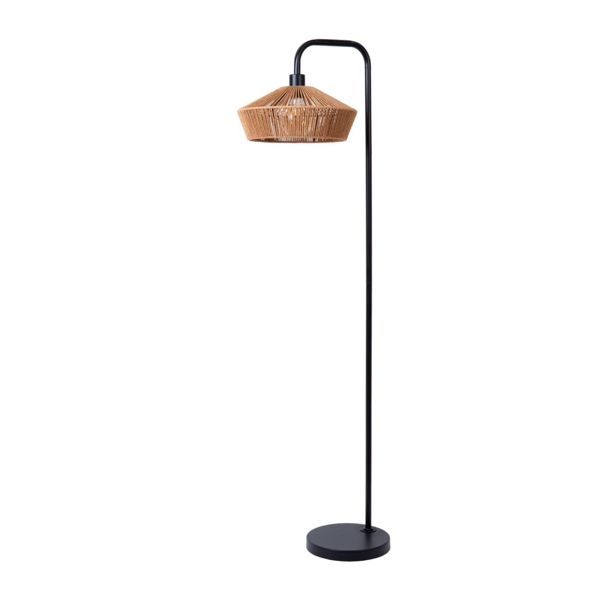 Lucide 10713/28/72 YUNKAI - Lampa podłogowa - 40 cm - 1xE27 - Naturalna