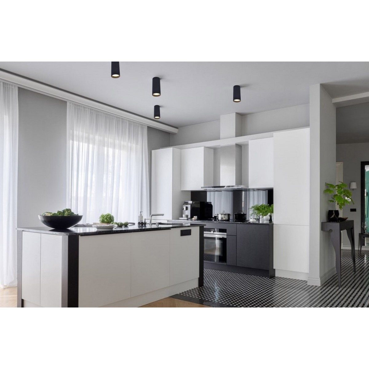 LUT STAG Nowoczesny sufitowy spot GU10 LUTEC connect