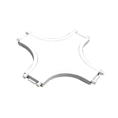 łącznik typu X - szynoprzewód magnetyczny 48V - lighting vt - dla architekta