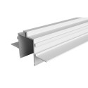 profil - osłona do szyny magnetycznej 48V 1m - podtynkowa - biała - osłona szynoprzewodu magnetycznego