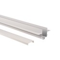 profil - osłona do szyny magnetycznej 48V 1m - podtynkowa - biała - osłona szynoprzewodu magnetycznego