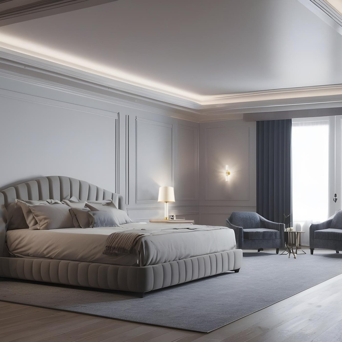 lampa stołowa 1 pł. HAMPTON kolor beżowy (złoty środek), transparentny (ryflowany), mosiądz szczotkowany