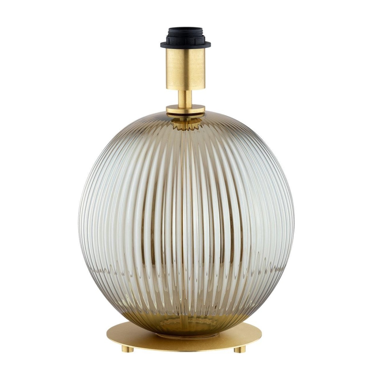 lampa stołowa 1 pł. HAMILTON kolor beżowy (złoty środek), szary lister, mosiądz szczotkowany polskiej manufaktury Argon