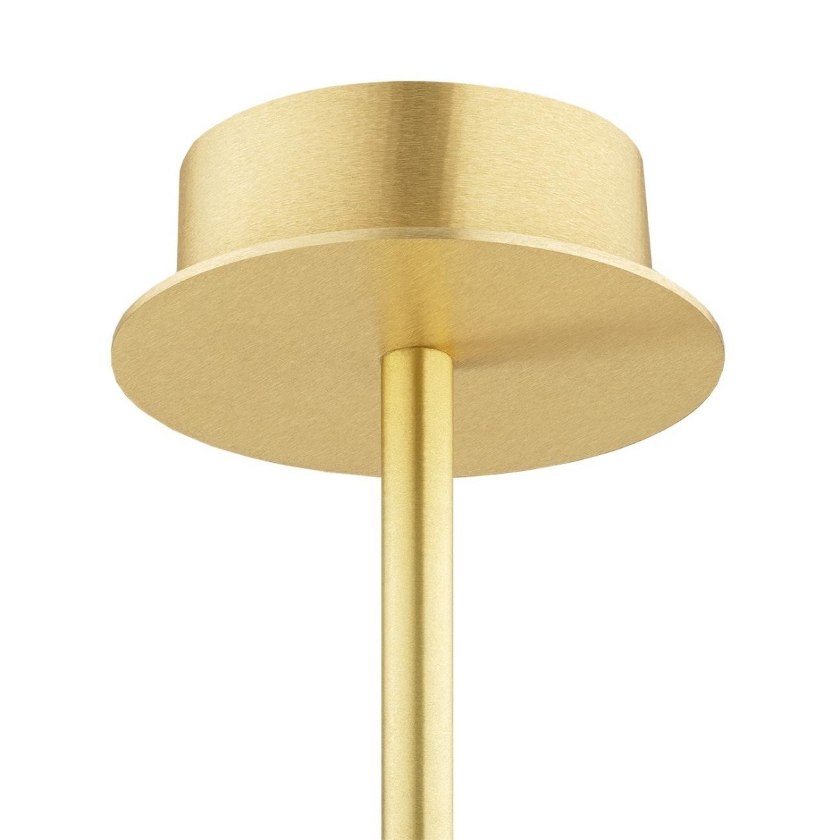 żyrandol 5 pł. PRINCETON kolor beżowy (złoty środek), mosiądz szczotkowany polskiej manufaktury Argon