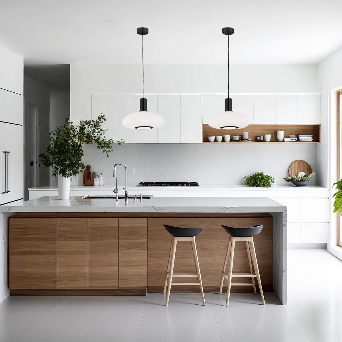 lampa wisząca 1 pł. SAGUNTO PLUS kolor opal mat, czarny struktura polskiej manufaktury Argon