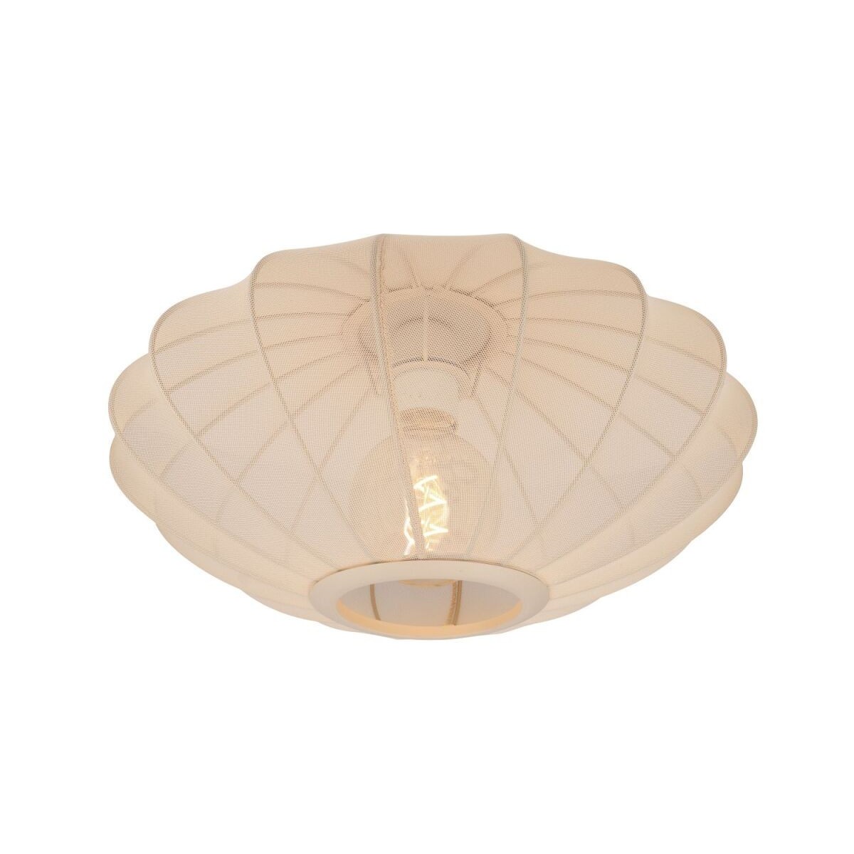 Lucide 03147/40/38 CORINA - Lampa sufitowa wpuszczana - 40 cm - 1xE27 - Kremowa