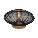 Lucide 03547/40/30 CORINA - Lampa stołowa - 40 cm - 1xE27 - Czarna