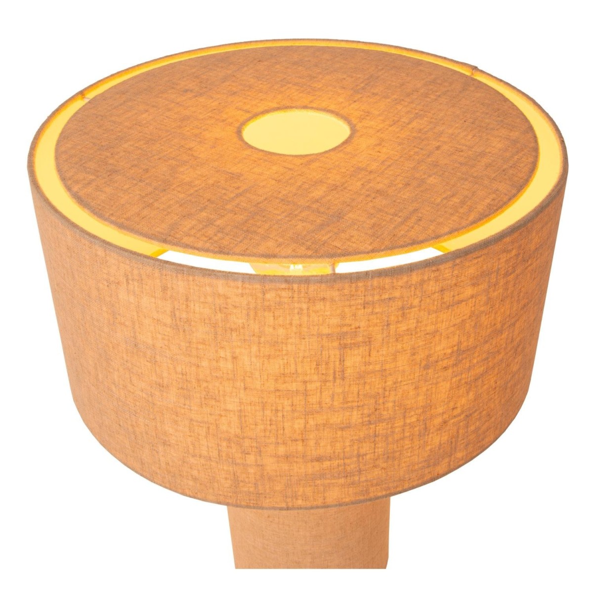 Lucide 03548/52/41 LEEROY - Lampa stołowa - 1xE27 - Taupe