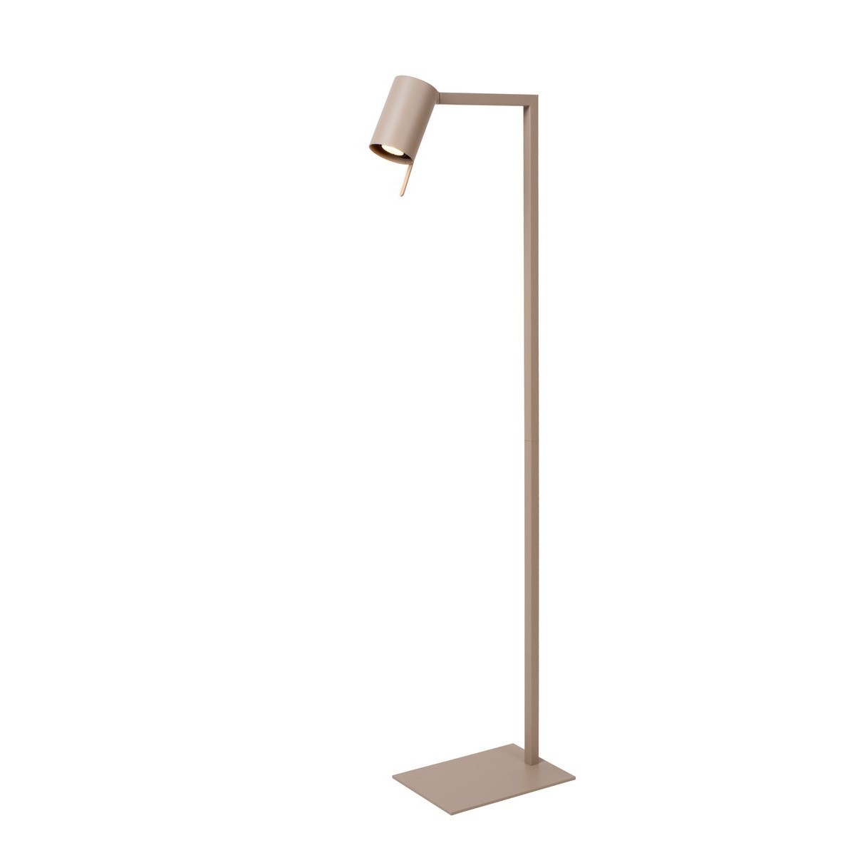 Lucide 03725/01/41 LESLEY - Lampa podłogowa do czytania - 1xGU10 - Taupe
