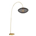 Lucide 03747/60/30 CORINA - Lampa podłogowa łukowa - 1xE27 - Czarna