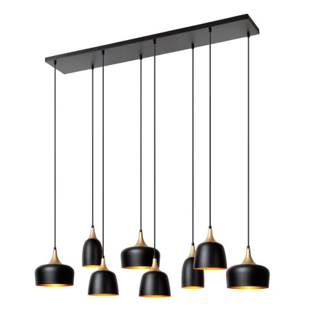Lucide 05446/08/30 CHAYANNE - Lampa wisząca - 8xE14 - Czarna