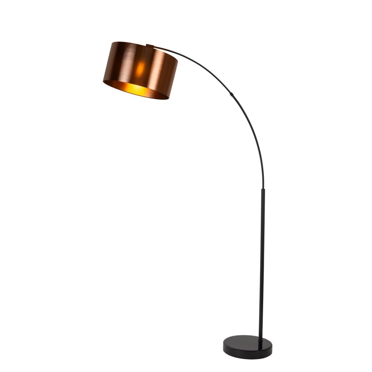 Lucide 05747/81/30 RANKOS - Lampa podłogowa łukowa - 1xE27 - Czarna