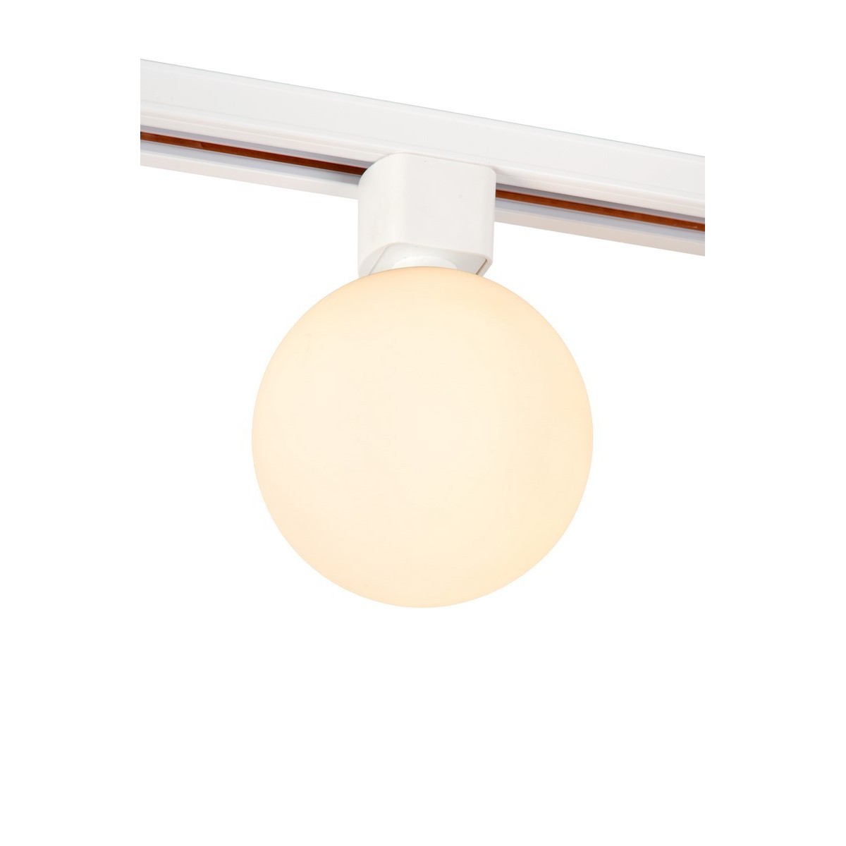 Lucide 09959/31/61 TRACK TYCHO Reflektor szynowy - 1-obwodowy System oświetlenia szynowego - 1xG9 - Opal (przedłużenie)