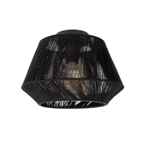 Lucide 10121/30/30 JESSICA - Lampa sufitowa wpuszczana - 30 cm - 1xE27 - Czarna