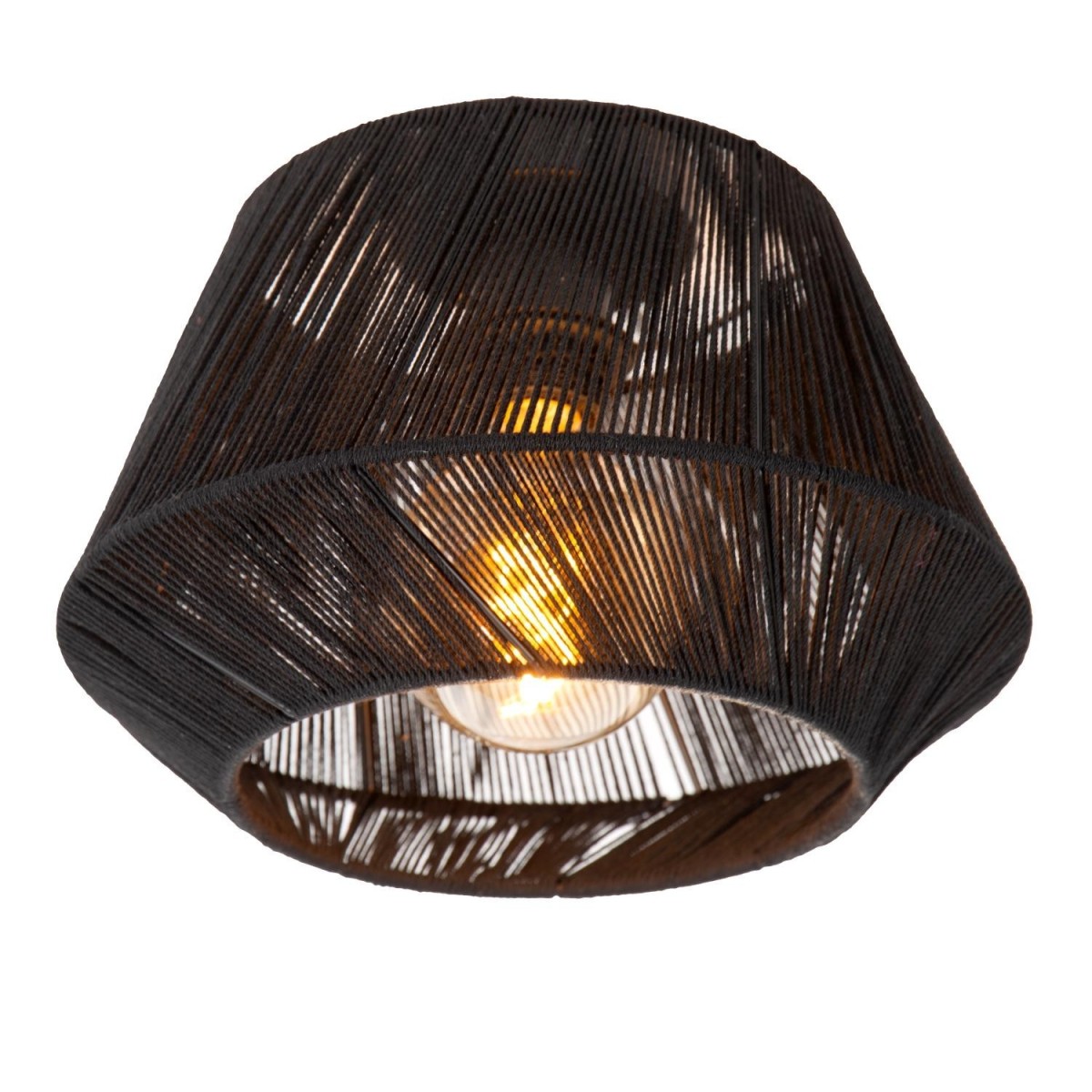 Lucide 10121/30/30 JESSICA - Lampa sufitowa wpuszczana - 30 cm - 1xE27 - Czarna