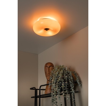 Lucide 10125/30/53 SENTINO - Lampa sufitowa wpuszczana - 30 cm - 3xG9 - Pomarańczowa