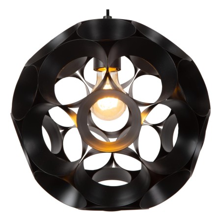 Lucide 10423/30/30 HANNELORE - Lampa wisząca - 30 cm - 1xE27 - Czarny