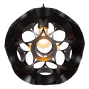 Lucide 10423/30/30 HANNELORE - Lampa wisząca - 30 cm - 1xE27 - Czarny