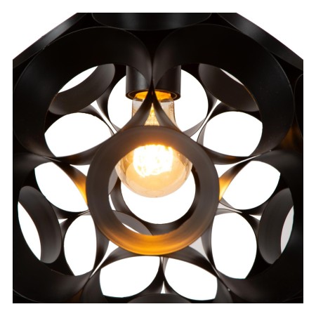 Lucide 10423/30/30 HANNELORE - Lampa wisząca - 30 cm - 1xE27 - Czarny