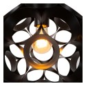Lucide 10423/30/30 HANNELORE - Lampa wisząca - 30 cm - 1xE27 - Czarny