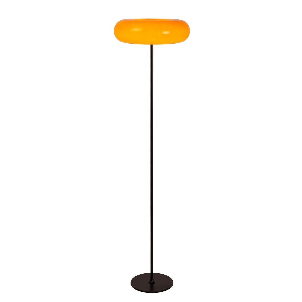 Lucide 10725/01/53 SENTINO - Lampa podłogowa - 40 cm - 3xG9 - Pomarańczowa