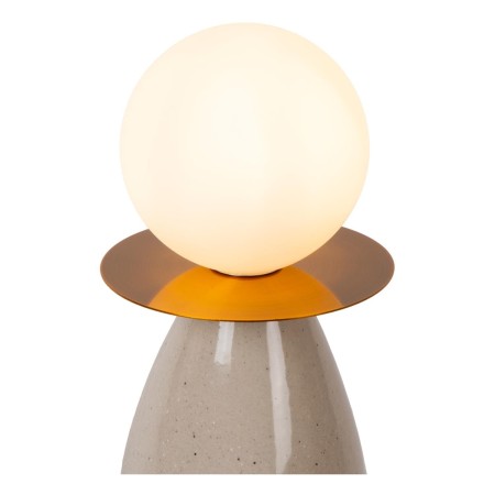 Lucide 13544/54/36 FIGARO - Lampa stołowa - 12 cm - 1xG9 - Szara
