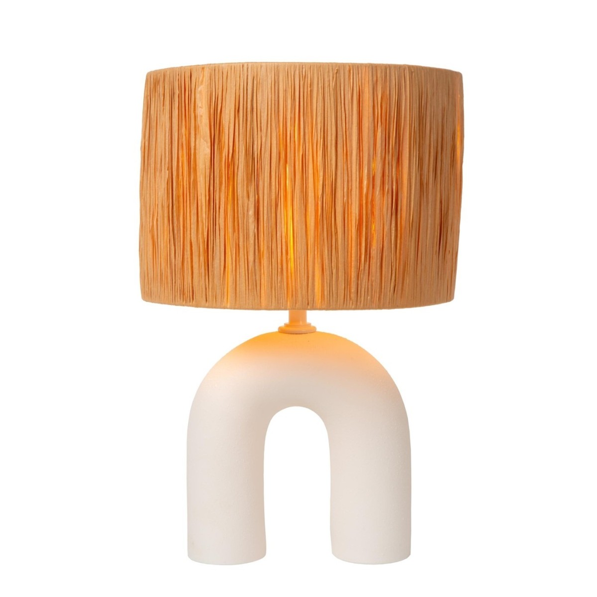 Lucide 13553/44/31 RONDA - Lampa stołowa - 1xE27 - Biała
