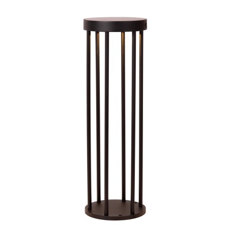 Lucide 15812/02/30 JACKSON - Słupek oświetleniowy - Solarny - 16 cm - Ściemniacz LED - 1x2W 3000K - IP65 - Czujnik ruchu i dz…