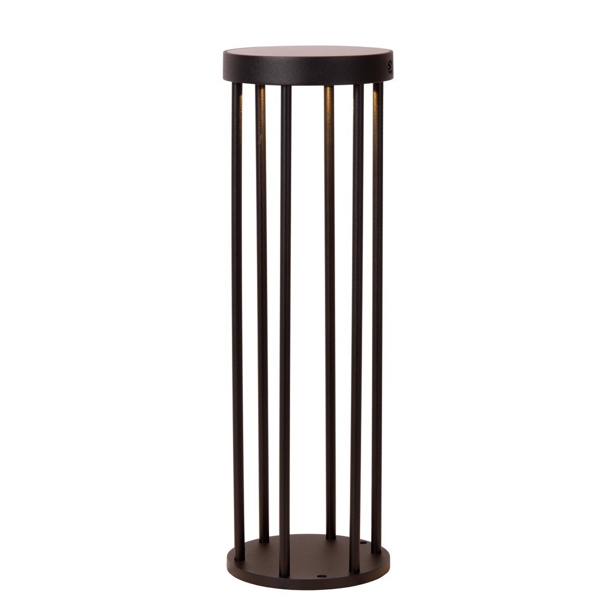 Lucide 15812/02/30 JACKSON - Słupek oświetleniowy - Solarny - 16 cm - Ściemniacz LED - 1x2W 3000K - IP65 - Czujnik ruchu i dz…