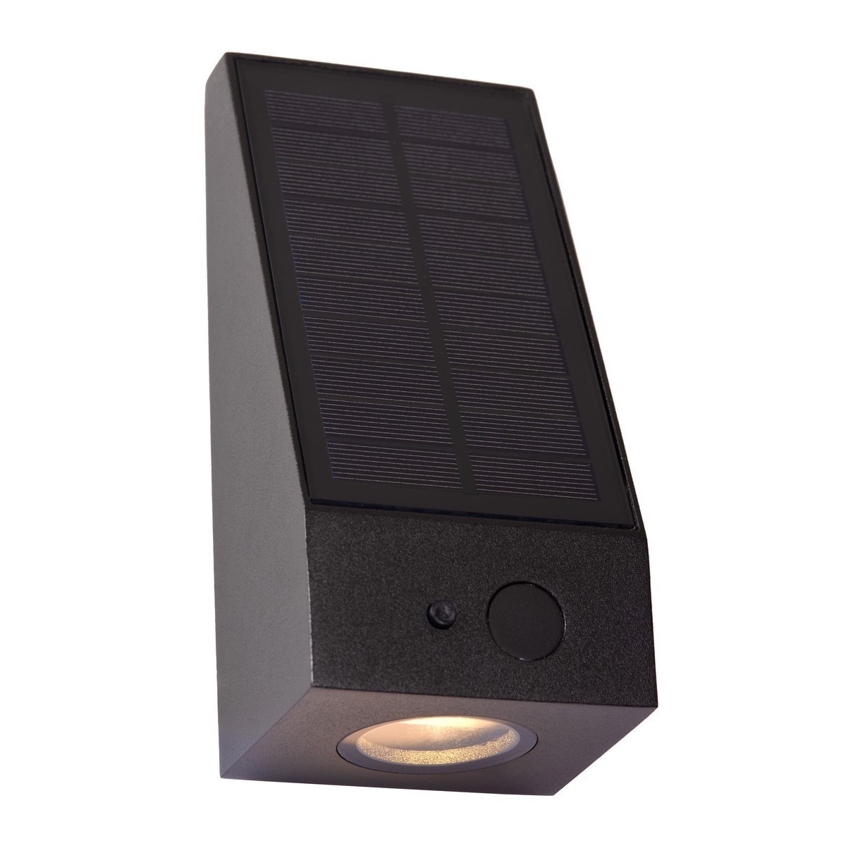 Lucide 15816/02/30 IRWIN - Kinkiet do wewnątrz i na zewnątrz - Solarny - Ściemniacz LED - 1x2W 3000K - IP54 - Czujnik ruchu i…