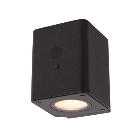 Lucide 15818/01/30 RAMIN - Kinkiet do wewnątrz i na zewnątrz - Solarny - Ściemniacz LED - 1x1W 2850K-3150K - IP54 - Czujnik r…