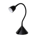 Lucide 18673/03/30 MILO - Lampa biurkowa - 12.8 cm - LED - 1x3.2W 3000K - Czarna