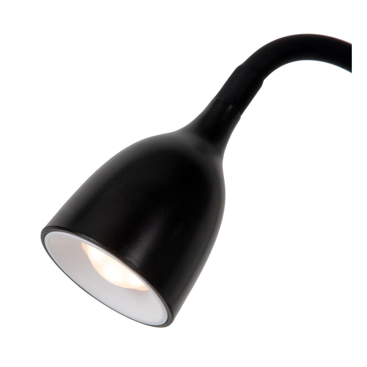 Lucide 18673/03/30 MILO - Lampa biurkowa - 12.8 cm - LED - 1x3.2W 3000K - Czarna