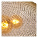 Lucide 21423/88/02 MESH - Lampa wisząca - 85 cm - 3xE27 - Matowe złoto - Mosiądz
