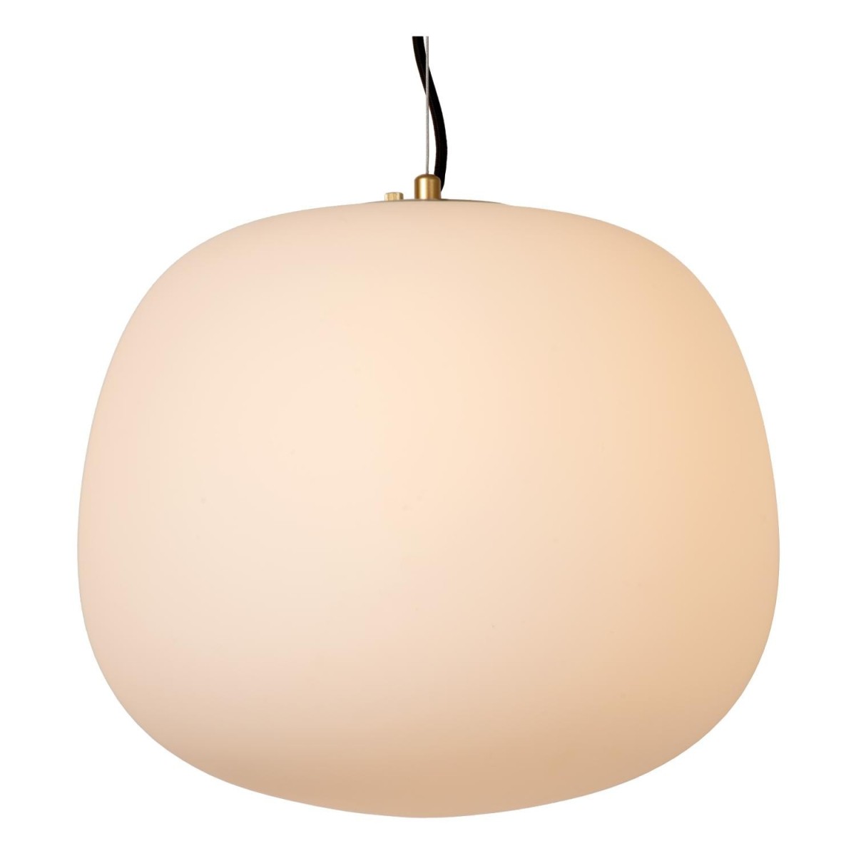 Lucide 21431/38/61 ELYSEE - Lampa wisząca - 38 cm - 1xE27 - Opal