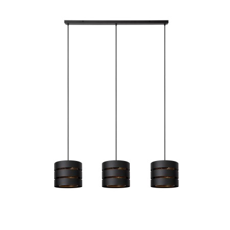Lucide 21433/03/30 ROSAS - Lampa wisząca - 3xE27 - Czarna