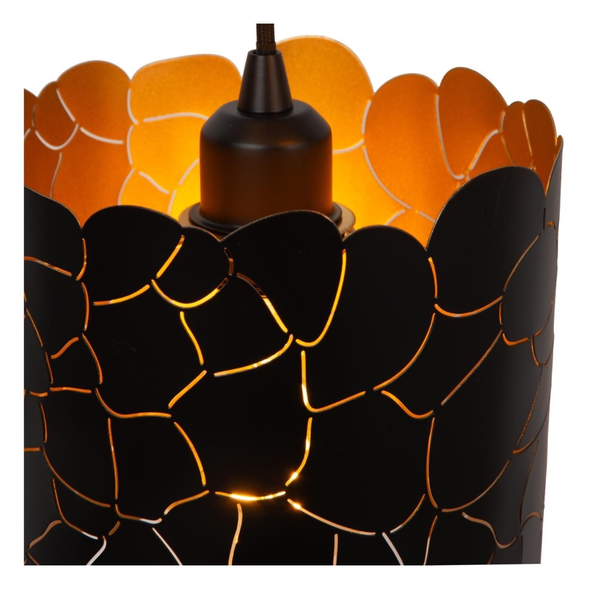 Lucide 21434/13/30 ALMELO - Lampa wisząca - 3xE27 - Czarna