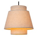 Lucide 21435/13/38 TRIBUTE - Lampa wisząca - 76 cm - 3xE27 - Kremowy