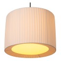 Lucide 21439/40/31 FOLD - Lampa wisząca - 40 cm - 1xE27 - Biała