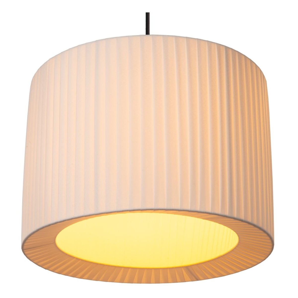Lucide 21439/40/31 FOLD - Lampa wisząca - 40 cm - 1xE27 - Biała