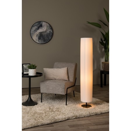 Lucide 21739/12/31 FOLD - Lampa podłogowa - 20 cm - 2xE27 - Biała