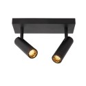 Lucide 22974/02/30 GRADO - Reflektor sufitowy - 2xGU10 (MR11) - Czarny