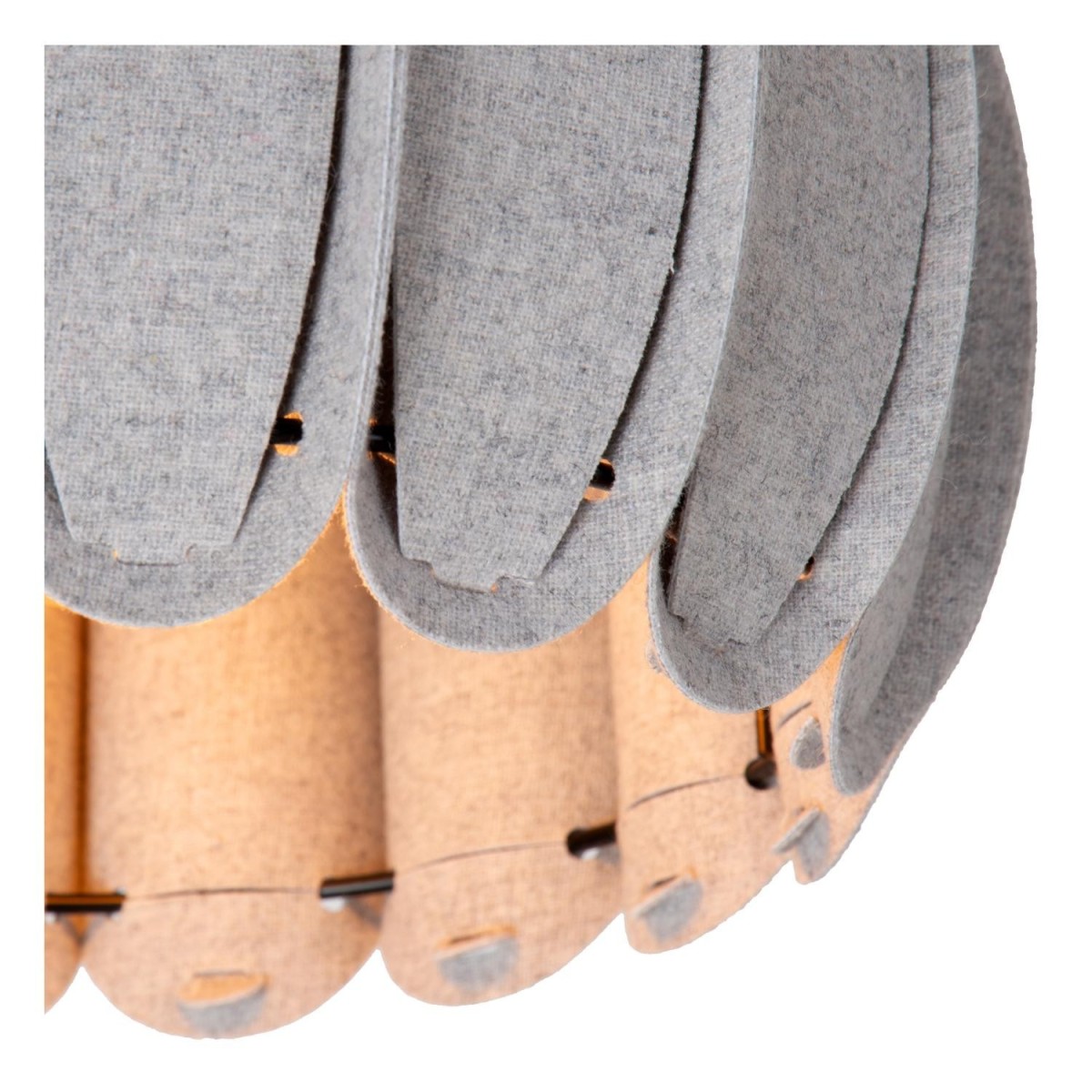 Lucide 34145/30/36 SPENCER - Lampa sufitowa wpuszczana - 30 cm - 1xE27 - Szara