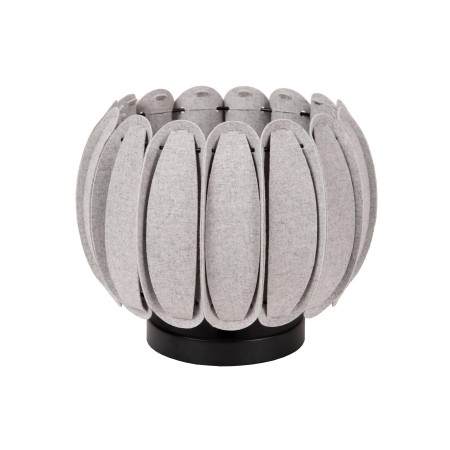 Lucide 34545/81/36 SPENCER - Lampa stołowa - 30 cm - 1xE27 - Szara