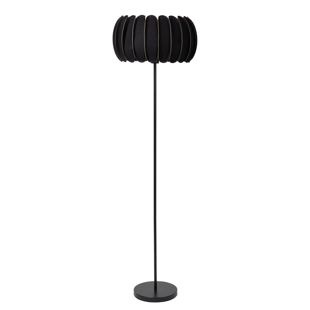 Lucide 34745/81/30 SPENCER - Lampa podłogowa - 40 cm - 1xE27 - Czarna
