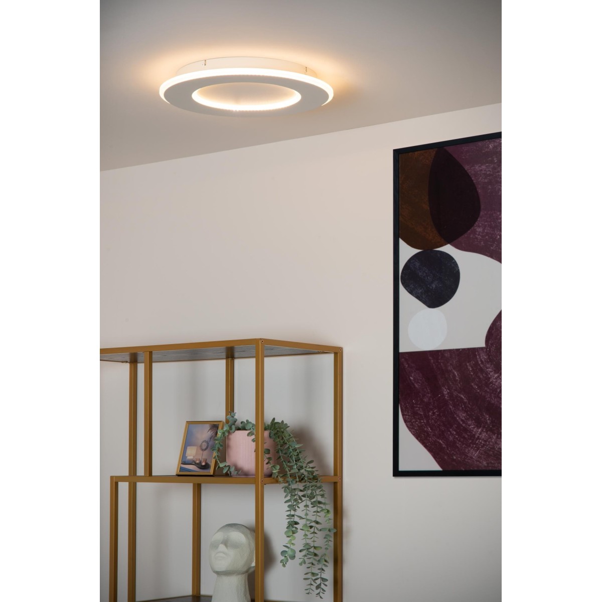 Lucide 44110/24/31 AXELLE - Lampa sufitowa wpuszczana - 39.6 cm - LED 3 StepDim - 1x24W 2700K - Biała